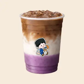 Taro Choco Latte